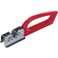 AFFILA COLTELLO A DISCHI RIGAMONTI - ACCIAIO INOX/CARBONITRURATO- 2 pezzi