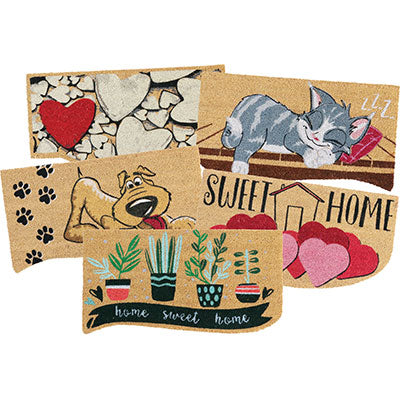 ZERBINO KERASHAPE - COCCO + PVC CM 40X75- 2 pezzi