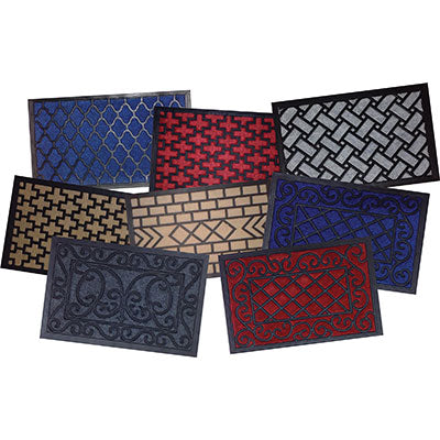 ZERBINO POLY WEB - POLIPROPILENE + GOMMA CM 40X60- 2 pezzi