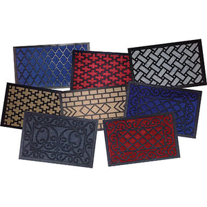 ZERBINO POLY WEB - POLIPROPILENE + GOMMA CM 45X75- 2 pezzi