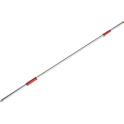 MANICO X SPAZZOLA LAVAGGIO AUTO IDROCAR  ATTACCO FILETTATO+PORTAGOMMA CM 180