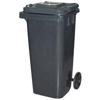 BIDONE IMMONDIZIA GREEN 120 + RUOTE ICS  GRIGIO LT 120 CM 55X50 H.CM 94