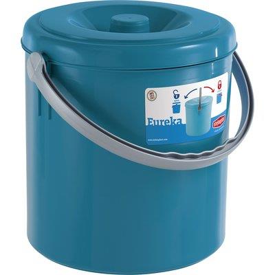 PATTUMIERA IMMONDIZIA EUREKA STEFANPLAST - PALACE BLUE LT 20 CM 30 H.CM 31- 2 pezzi