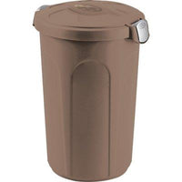 BIDONE IMMONDIZIA TOM STEFANPLAST  TORTORA LT 46 CM 45X40 H.CM 61