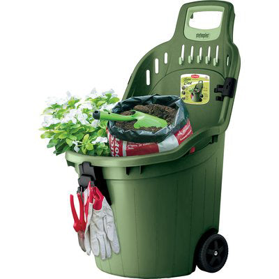 CARRIOLA MULTIUSO HELPY CART  VERDE LT 50 CM 60X53 H.CM 88