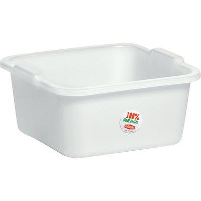 BACINELLA QUADRA STEFANPLAST - PE LT 11 CM 34X34 H.CM 14- 5 pezzi