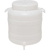 FUSTO BOCCA LARGA X RUBINETTO  HDPE LT 30 MM 355 H.MM 425 3/4F