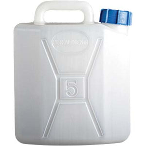 TANICA - HDPE ALIMENTARE LT  5- 12 pezzi