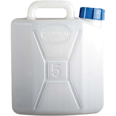 TANICA - HDPE ALIMENTARE LT  5- 12 pezzi