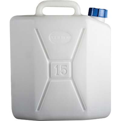 TANICA - HDPE ALIMENTARE LT 15- 4 pezzi