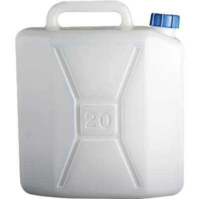 TANICA - HDPE ALIMENTARE LT 20- 4 pezzi