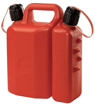 TANICA CARBURANTE DOPPIO USO GDM  PP ROSSO LT  3,5+1,5