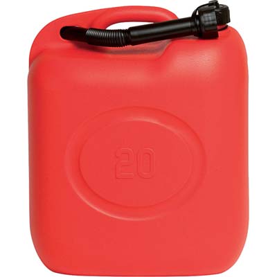 TANICA CARBURANTE  PP ROSSO LT 20