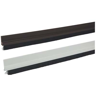 PARAFREDDO RIGIDO GEKO - PVC/SPAZZOLA MARRONE CM 100 H.CM 5- 5 pezzi