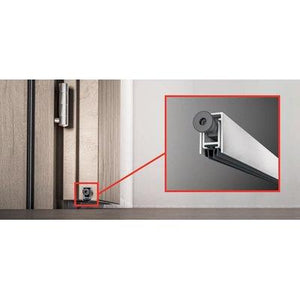 PARAFREDDO SOTTOPORTA A GHIGLIOTTINA REGOLABILE  ALLUMINIO MM 13X28 CM  73