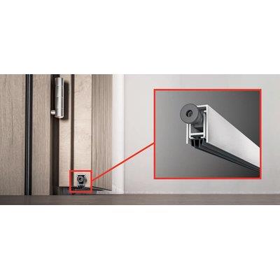 PARAFREDDO SOTTOPORTA A GHIGLIOTTINA REGOLABILE  ALLUMINIO MM 13X28 CM  93