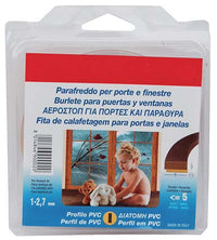 PARAFREDDO GEKO FLEX PROFILO I - PVC ESPANSO MARRONE H.MM 9 MT 6- 12 pezzi