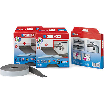 NASTRO ANTICONDENSA ADESIVO TERM GEKO - PE GRIGIO MM 50X3 MT 10- 4 pezzi