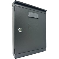 CASSETTA POSTA EVOLUZIONE  ACCIAIO VERN ANTRACITE MM 220X75 H.MM 320