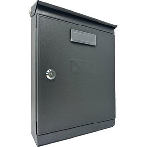 CASSETTA POSTA EVOLUZIONE  ACCIAIO VERN ANTRACITE MM 220X75 H.MM 320