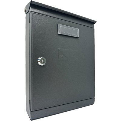 CASSETTA POSTA EVOLUZIONE  ACCIAIO VERN ANTRACITE MM 220X75 H.MM 320