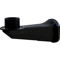 BRACCIO X LAMPIONE GLOBO  ABS NERO L.CM 22,5