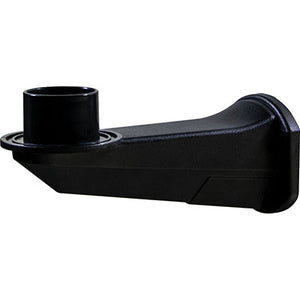 BRACCIO X LAMPIONE GLOBO  ABS NERO L.CM 22,5