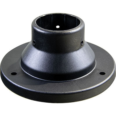 BASE X PALO LAMPIONE GLOBO  ABS NERO BASE CM 16