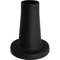 BASE X LAMPIONE GLOBO  ABS NERO H.CM 18