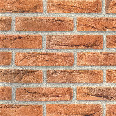 PLASTICA ADESIVA MATTONE ROSSO 2158 ALKOR  H.CM 45 L.MT 15