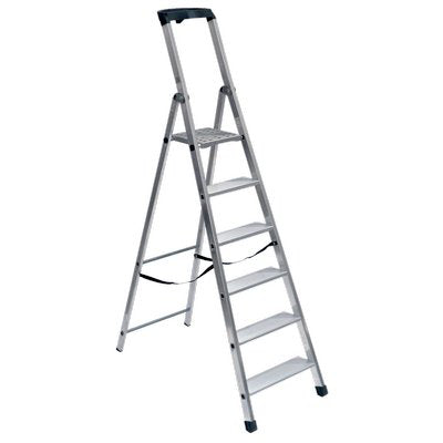 SCALA LIBRETTO PIU SU MAXI EN 131 FACAL  ALLUMINIO GRADINI 9 H.CM 205