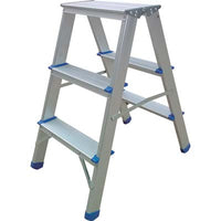 SGABELLO RAJA DOMUS  ALLUMINIO GRADINI 3 H.MM 658