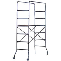 TRABATTELLO SUPERTRIO MARCHETTI  ACCIAIO ZINCATO CM 169X65 H.CM 162/218