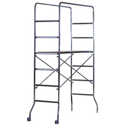 TRABATTELLO SUPERTRIO MARCHETTI  ACCIAIO ZINCATO CM 169X65 H.CM 162/218