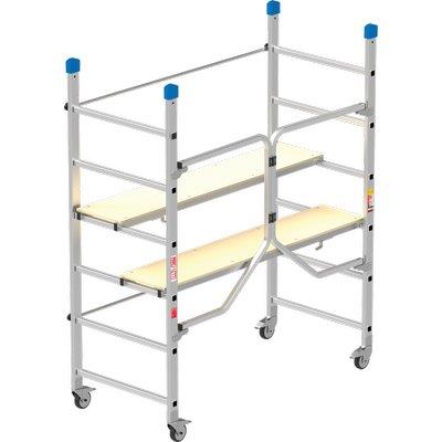 TRABATTELLO DINAMICO MARCHETTI  ALLUMINIO RICHIUDIBILE CM 15526X82 H.CM 110/188