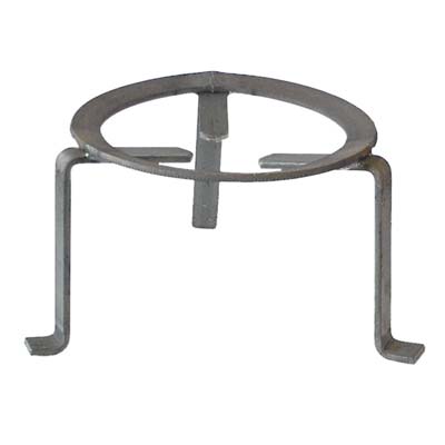 TREPPIEDE CALDARA CIRCOLARE  ACCIAIO CM 30