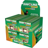 ACCENDIFUOCO DIAVOLINA FUOCO MINI EXPO - CUBETTI 40- 48 pezzi