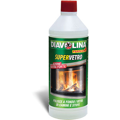 RICARICA PULITORE VETRO DIAVOLINA FUOCO - ML 1000- 6 pezzi