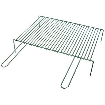 GRATICOLA BARBECUE A BARRE SINGOLA FD  ACCIAIO CROMATO MANICI 2 CM 70X35
