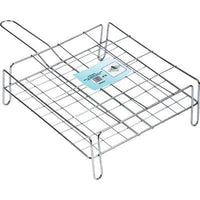 GRATICOLA BARBECUE A RETE DOPPIA CARCIOFI FD - ACCIAIO CROMATO CM 30X30- 2 pezzi