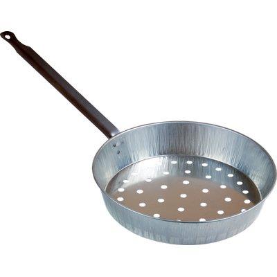 PADELLA X CALDARROSTE STANDARD MANICATA - FERRO CM 26- 10 pezzi