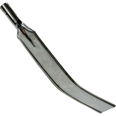 PALA FORNO RIMUOVI BRACE INOX FALCI  CM 43X8