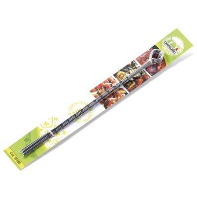 SPIEDINI BARBECUE SP390 OMPAGRILL - ACCIAIO CM 39 CF=PZ 5- 1 confezioni