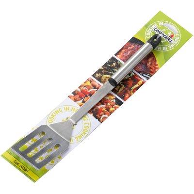 PALETTA BARBECUE PA360 OMPAGRILL - ACCIAIO INOX CM 36- 3 pezzi