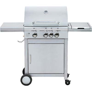 BARBECUE GAS POLKA 3+1 DOMUS  FUOCHI 3+1 CM 134X54 H.CM 115