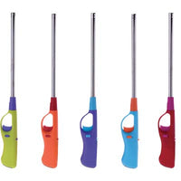 ACCENDIGAS A FIAMMA RICARICABILE LONG SEAHORSE - PIEZO H.CM 35- 16 pezzi