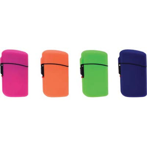 ACCENDINO RICARICABILE JET FLAME SURF - PIEZO ANTIVENTO COLORI MIX- 20 pezzi