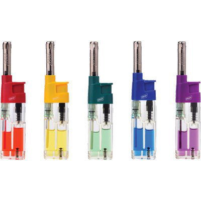 ACCENDIGAS A FIAMMA RICARICABILE SELF COBIA TRASP - PIEZO H.CM 16- 50 pezzi