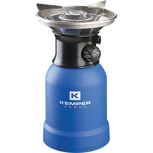 FORNELLO GAS A CARTUCCIA PIEZO KEMPER  CORPO PLASTICA  KW 2,2 GR/H 160
