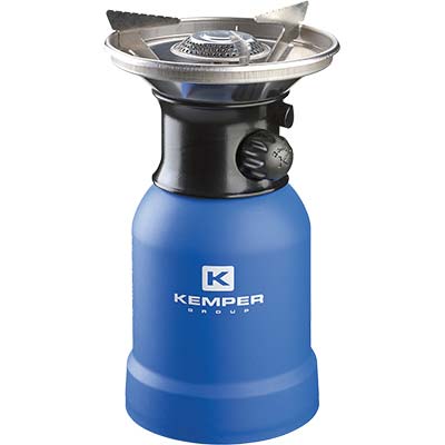 FORNELLO GAS A CARTUCCIA PIEZO KEMPER  CORPO PLASTICA  KW 2,2 GR/H 160